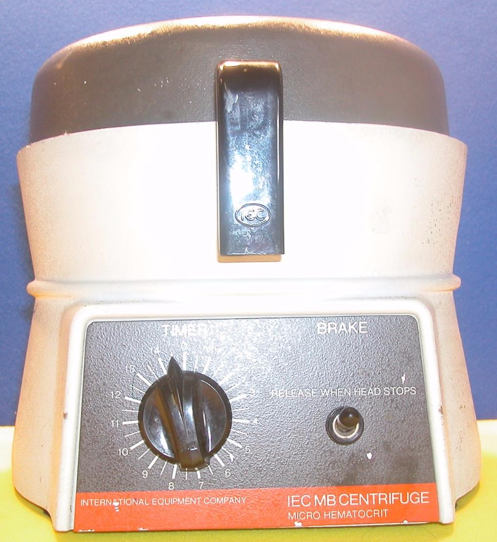 Thermo IEC MB Microhematocrit Centrifuge | IEC-MB with ROTOR