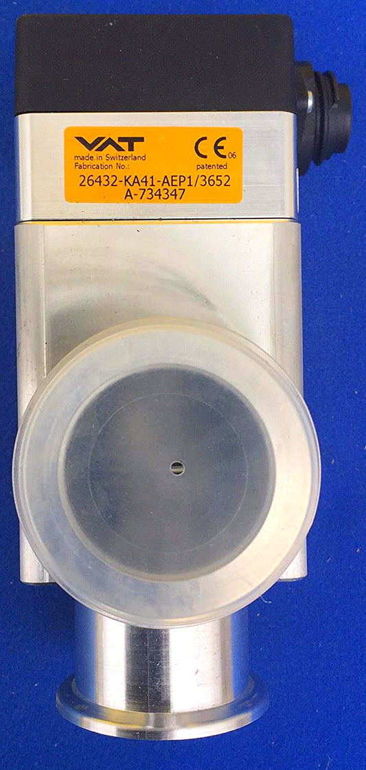VAT 26432-KA41-AEP1/3652 A-737347 HV VACUUM ANGLE VALVE FREE SHIPPING