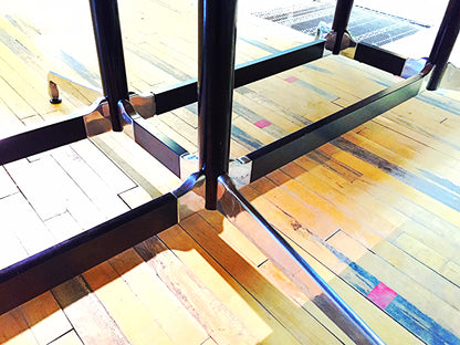 UNIQUE HERMAN MILLER CONFERENCE TABLE DOUBLE BASE LEGS 10 feet x 5 feet FREESHIP