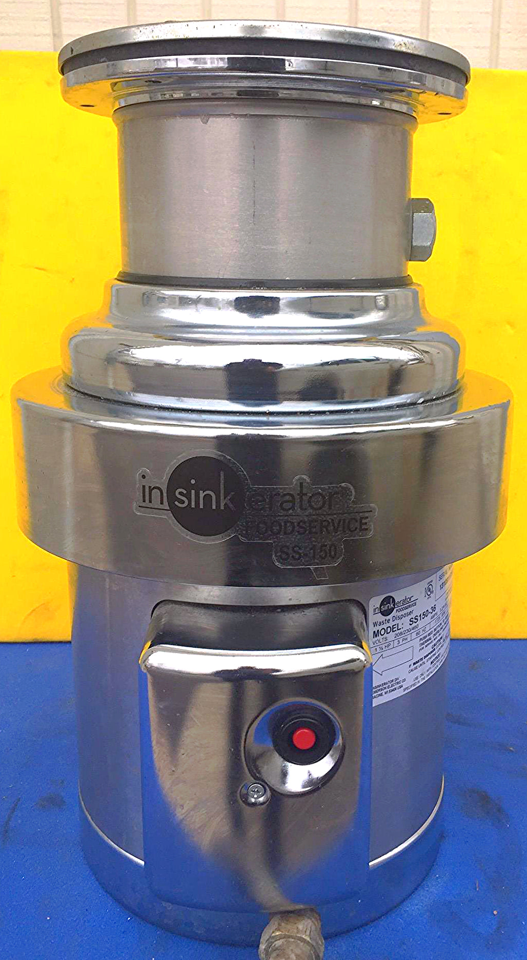INSINKERATOR SS-150-36 1.5HP Commercial Garbage Disposal IN SINK ERATOR FREESHIP