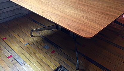 UNIQUE HERMAN MILLER CONFERENCE TABLE DOUBLE BASE LEGS 10 feet x 5 feet FREESHIP