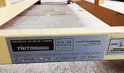 TRITON PATIENT POWER MEDICAL HI-LO TABLE REMOTE CONTROL CHIROPRACTIC FREE SHIP