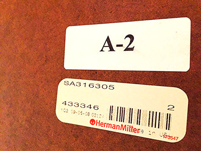 UNIQUE HERMAN MILLER CONFERENCE TABLE DOUBLE BASE LEGS 10 feet x 5 feet FREESHIP