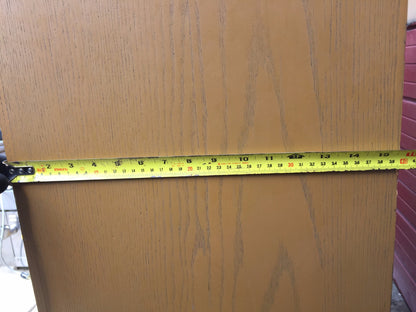 ARTS & CRAFT OAK ADJUSTABLE CUBBYHOLE BOOKCASE SHELF 70h x 68w x 15.75d LAB HOME