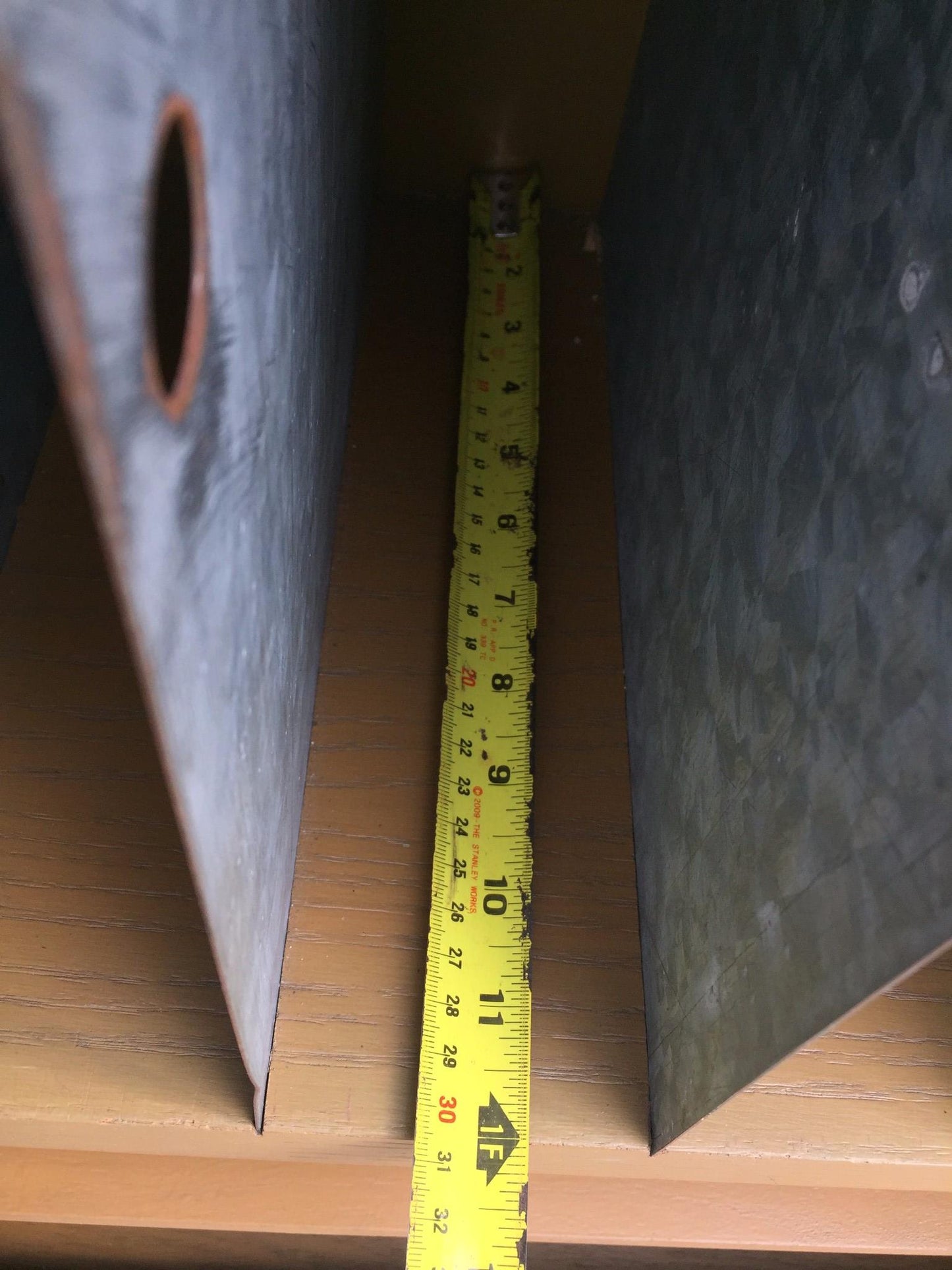 ARTS & CRAFT OAK ADJUSTABLE CUBBYHOLE BOOKCASE SHELF 70h x 68w x 15.75d LAB HOME