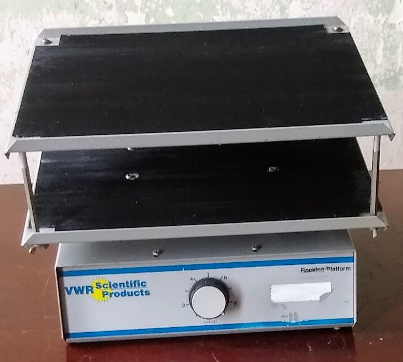 VWR 200 ROCKING 14" x 11" TWO PLATFORM SHAKER 90DAYWARRANTY WATCH VIDEO FREESHIP
