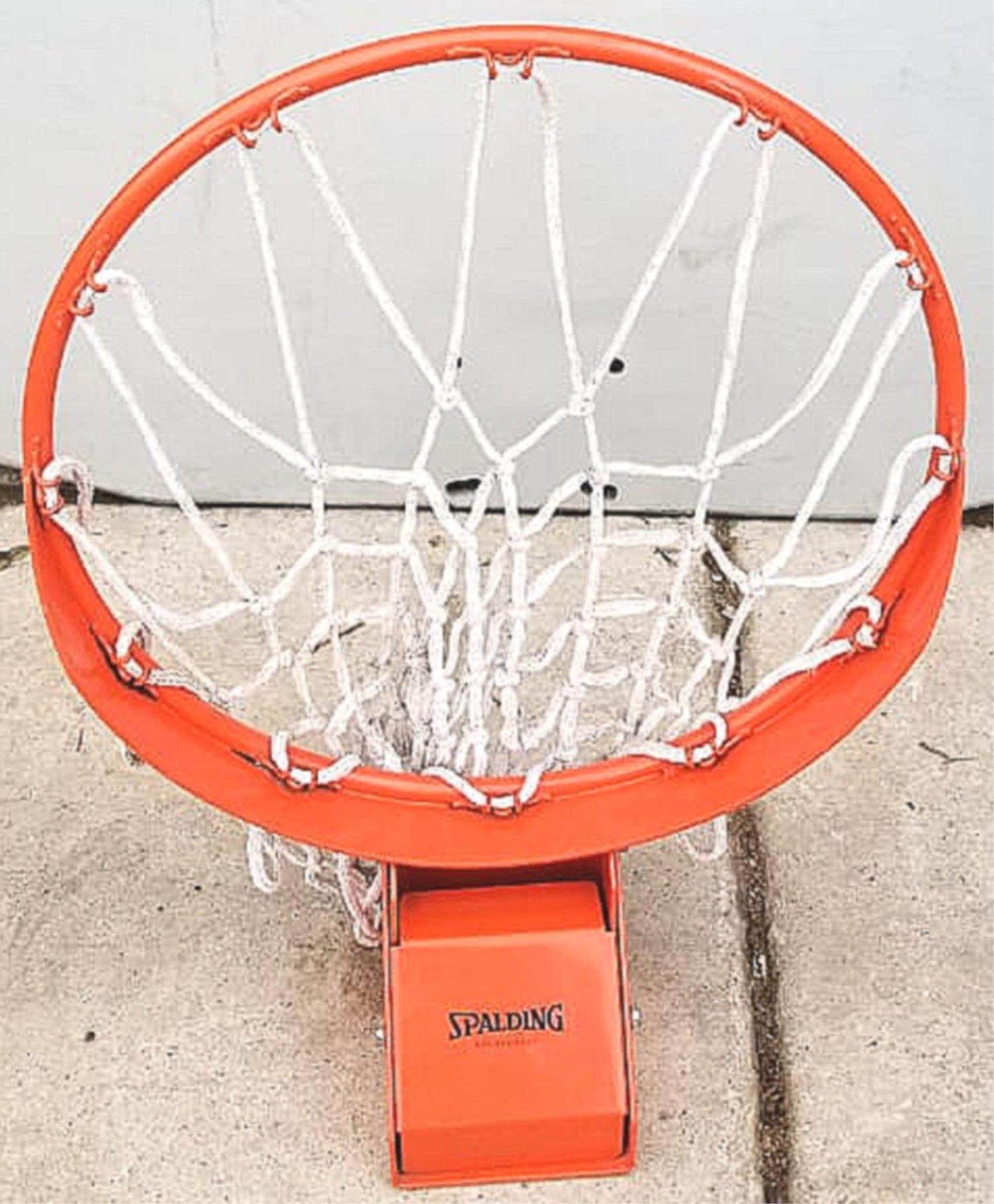 SPALDING HEAVY DUTY PROFESSIONAL BREAKAWAY BASKETBALL GOAL with NET FREE SHIP