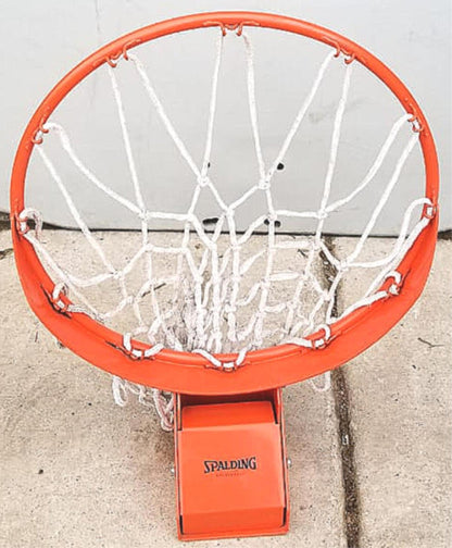 SPALDING HEAVY DUTY PROFESSIONAL BREAKAWAY BASKETBALL GOAL with NET FREE SHIP