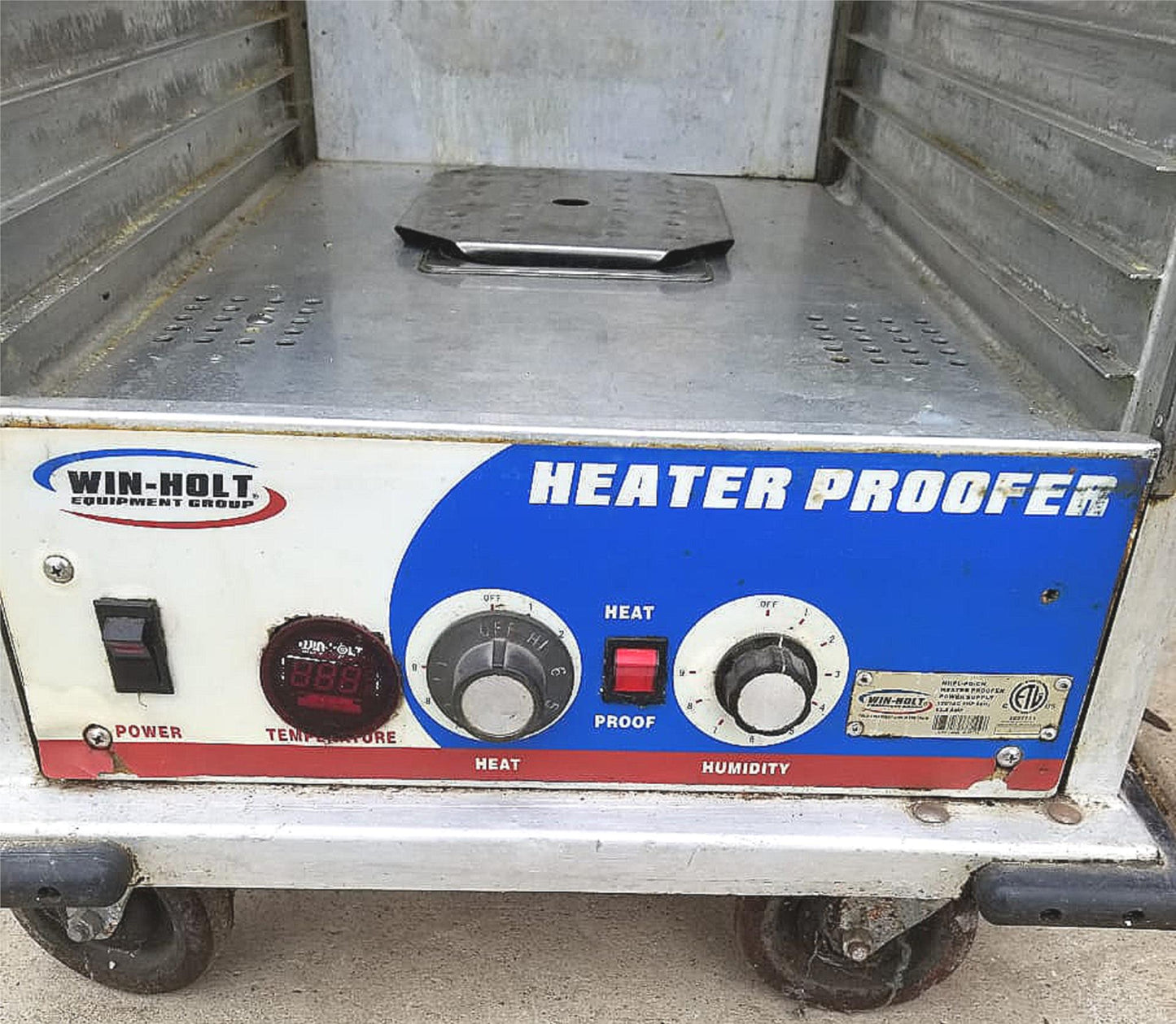 WIN-HOLT NHPL-PD-CH COMMERC KITCHEN HEATER PROOFER HOLDING CABINET 120VFREESHIP