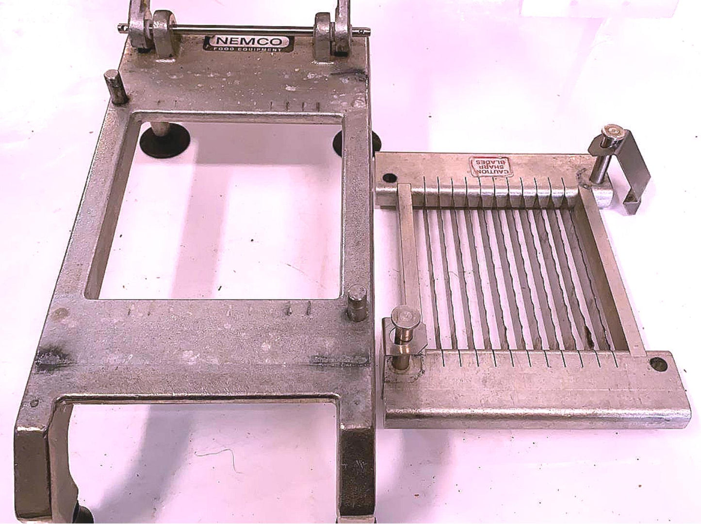 NEMCO 55975-1SC Easy Chicken Slicer 3/8"Scalloped Cut Slicer 100%Sharp FREE SHIP