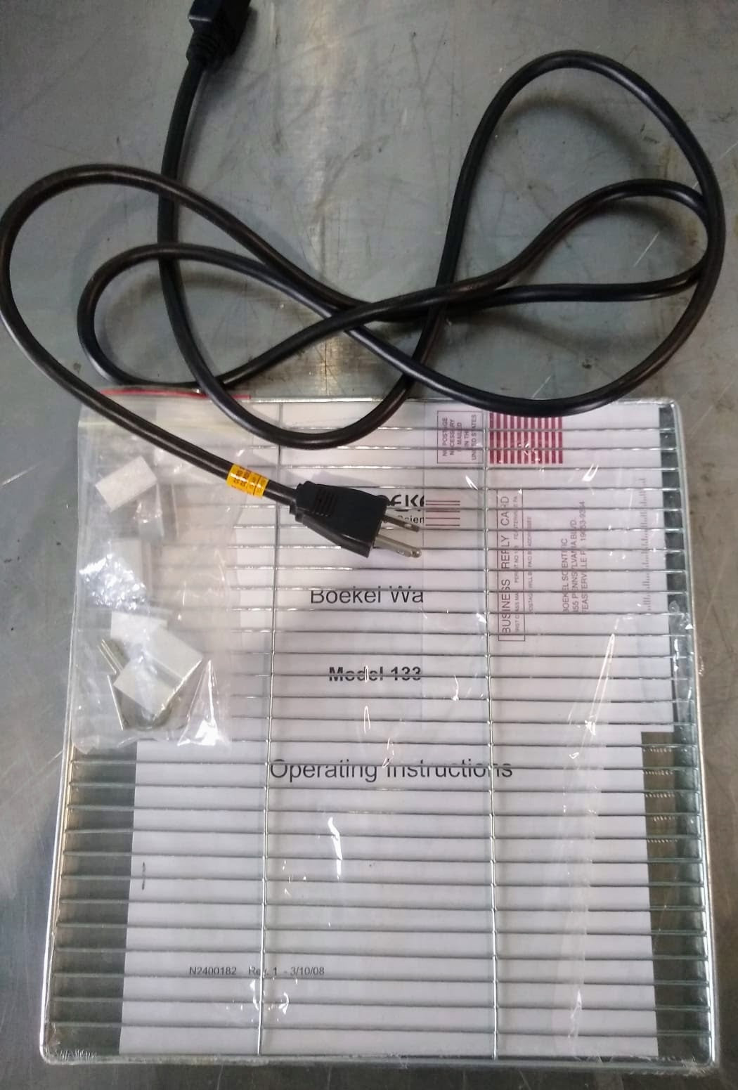 NEW BOEKEL SCIENTIFIC 133001 OVEN INCUBATOR MANUAL & KEYS 90DAYWARRANTY FREESHIP