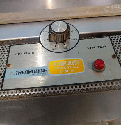 THERMOLYNE HP-A2235M Type 2200 Heavy Duty HOT PLATE 90Day Warranty FREE SHIPPING