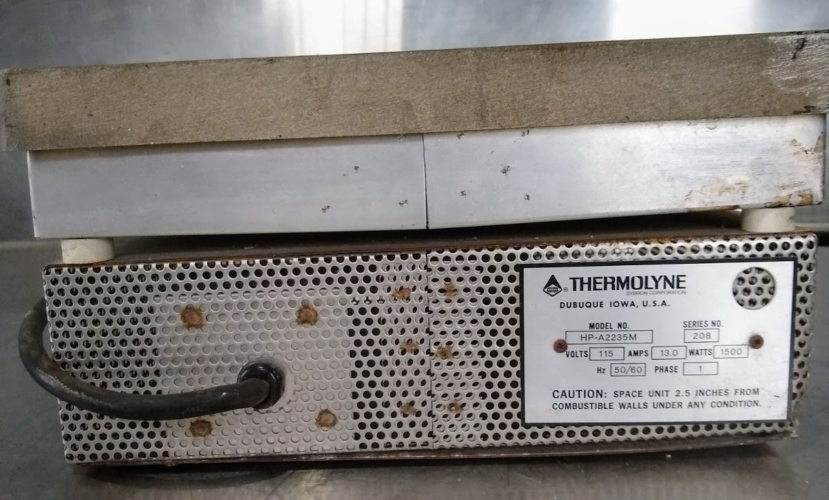 THERMOLYNE HP-A2235M Type 2200 Heavy Duty HOT PLATE 90Day Warranty FREE SHIPPING