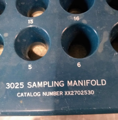 MILLIPORE 3025 SAMPLING MANIFOLD LIQUID BIOBURDEN CFU PLATE COUNTING FILTER TEST