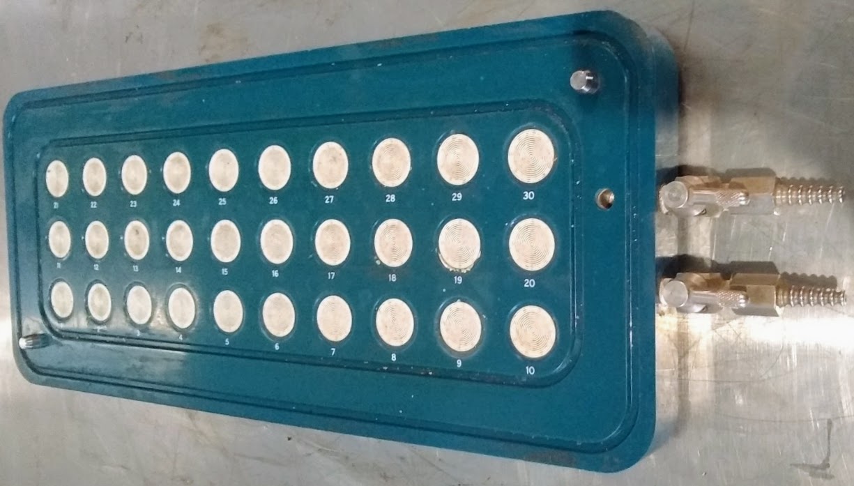 MILLIPORE 3025 SAMPLING MANIFOLD LIQUID BIOBURDEN CFU PLATE COUNTING FILTER TEST