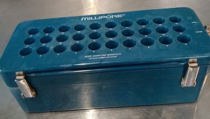MILLIPORE 3025 SAMPLING MANIFOLD LIQUID BIOBURDEN CFU PLATE COUNTING FILTER TEST