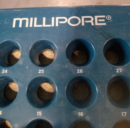 MILLIPORE 3025 SAMPLING MANIFOLD LIQUID BIOBURDEN CFU PLATE COUNTING FILTER TEST