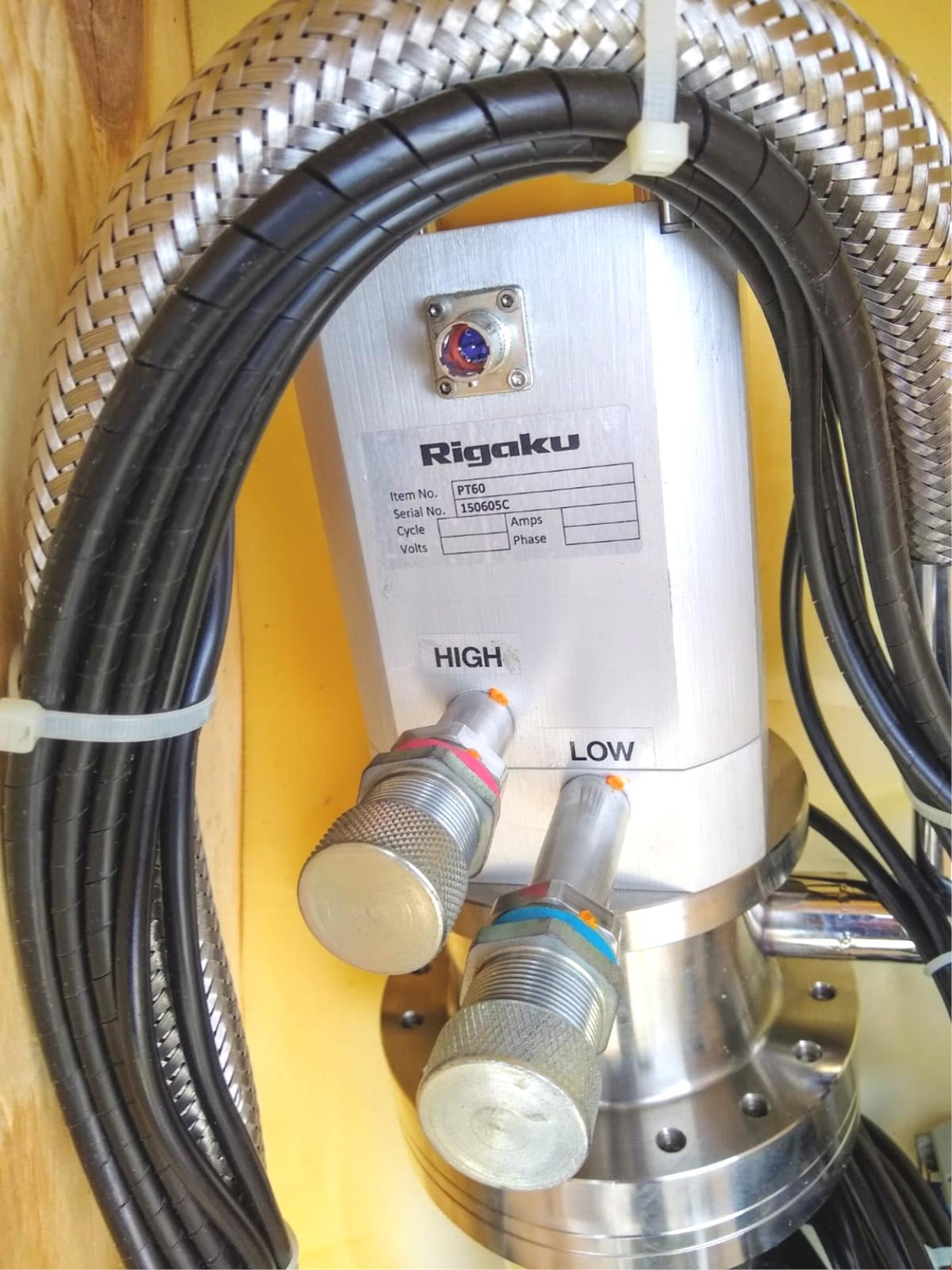 RIGAKU PT-60 AL60 CRYOCOOLER with COLD HEAD CRYOGENIC CRYSTALLOGRAPHY FREE SHIP