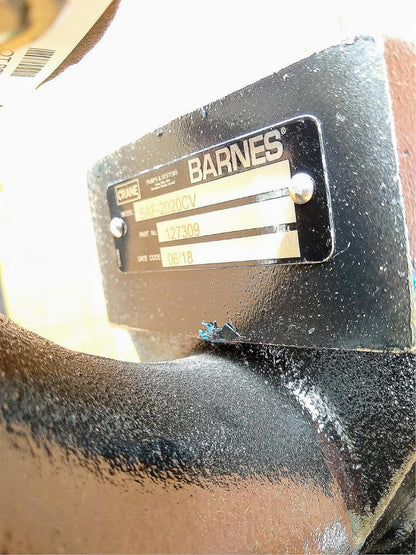 Brand New BARNES CRANE PAF-2020CV BREAK AWAY FITTING with CHECK VALVE FREE SHIP