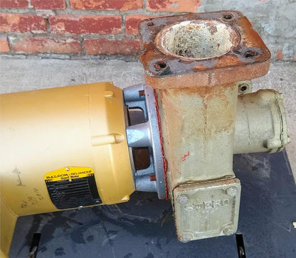 BALDOR RELIANCE 3 HORSE POWER 36E741N015G1 3PHASE MOTOR STERO WASHING FREE SHIP