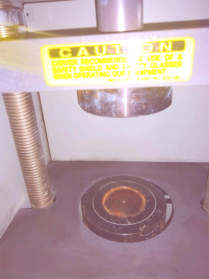 CARVER 12 TON 4350 BENCHTOP UNHEATED STANDARD PRESS FREE SHIPPING