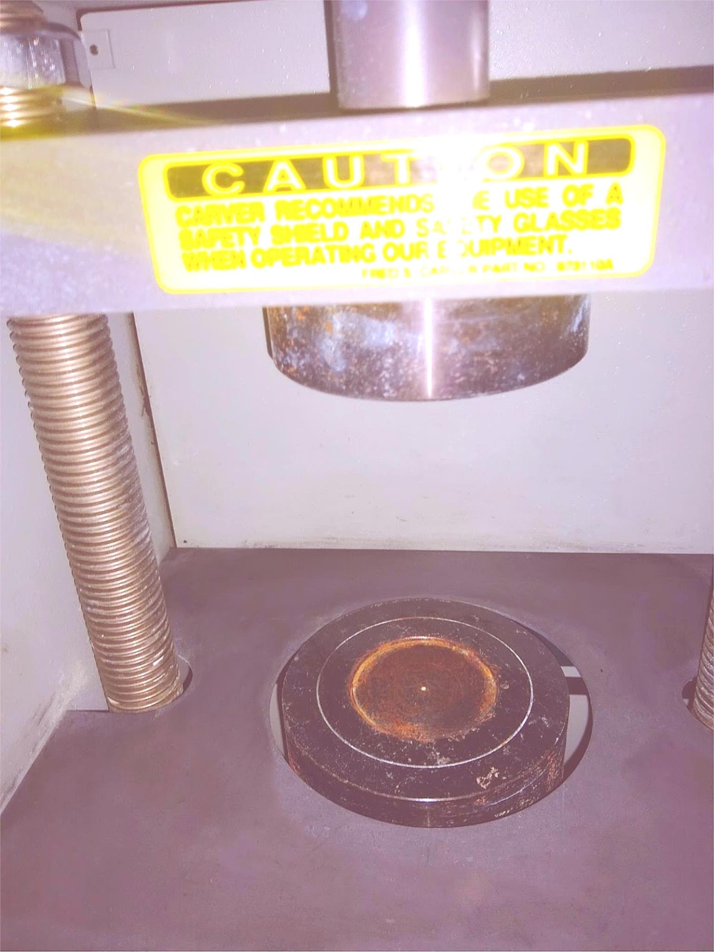 CARVER 12 TON 4350-L BENCHTOP PRESS FREE SHIP