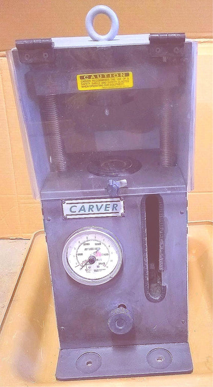 CARVER 12 TON 4350 BENCHTOP UNHEATED STANDARD PRESS FREE SHIPPING