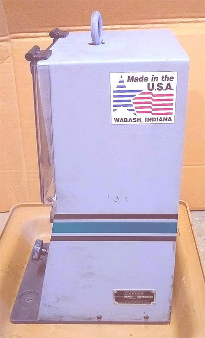 CARVER 12 TON 4350 BENCHTOP UNHEATED STANDARD PRESS FREE SHIPPING