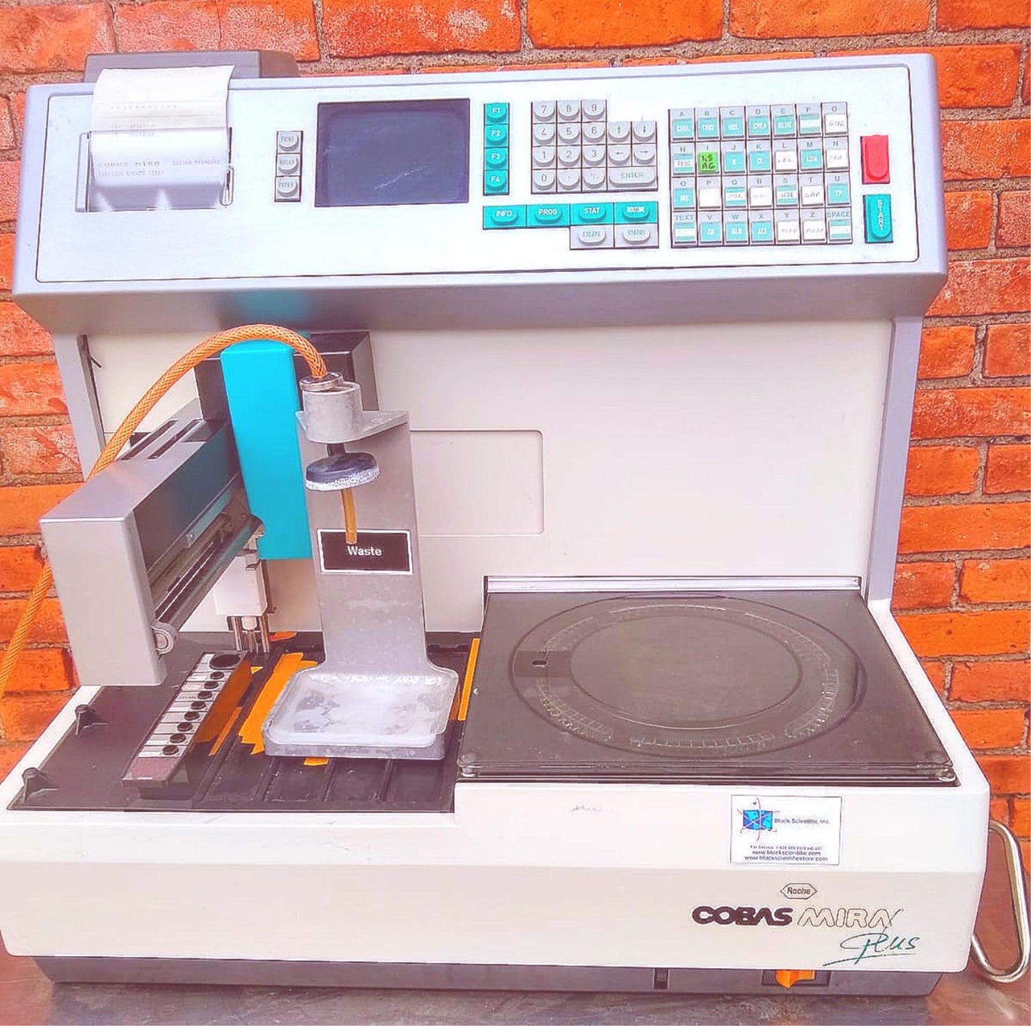 ROCHE COBAS MIRA PLUS CHEMICAL ANALYZER + BONUS CONSUMABLES WATCH VIDEO FREESHIP