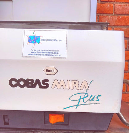 ROCHE COBAS MIRA PLUS CHEMICAL ANALYZER + BONUS CONSUMABLES WATCH VIDEO FREESHIP