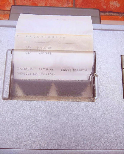 ROCHE COBAS MIRA PLUS CHEMICAL ANALYZER + BONUS CONSUMABLES WATCH VIDEO FREESHIP