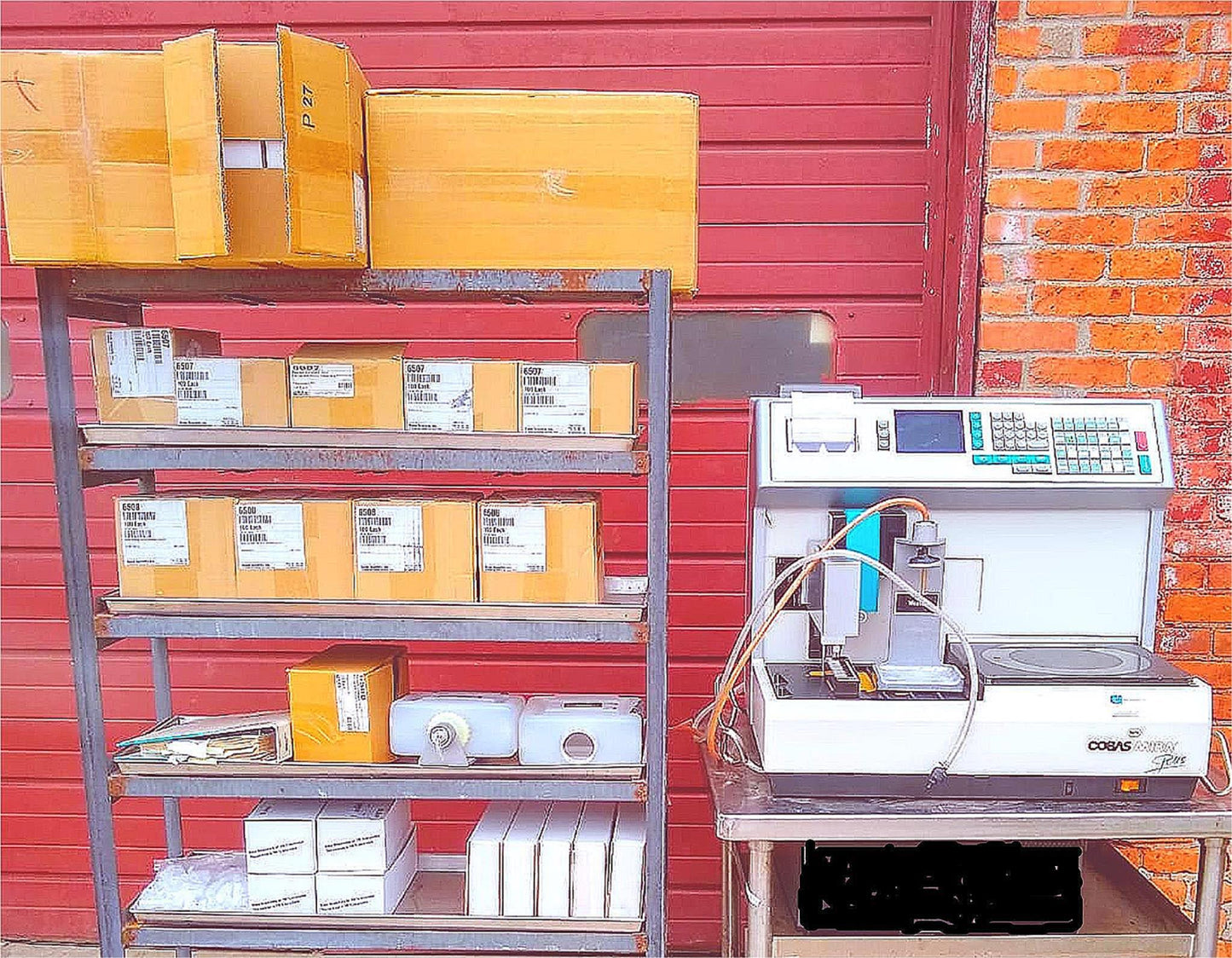 ROCHE COBAS MIRA PLUS CHEMICAL ANALYZER + BONUS CONSUMABLES WATCH VIDEO FREESHIP