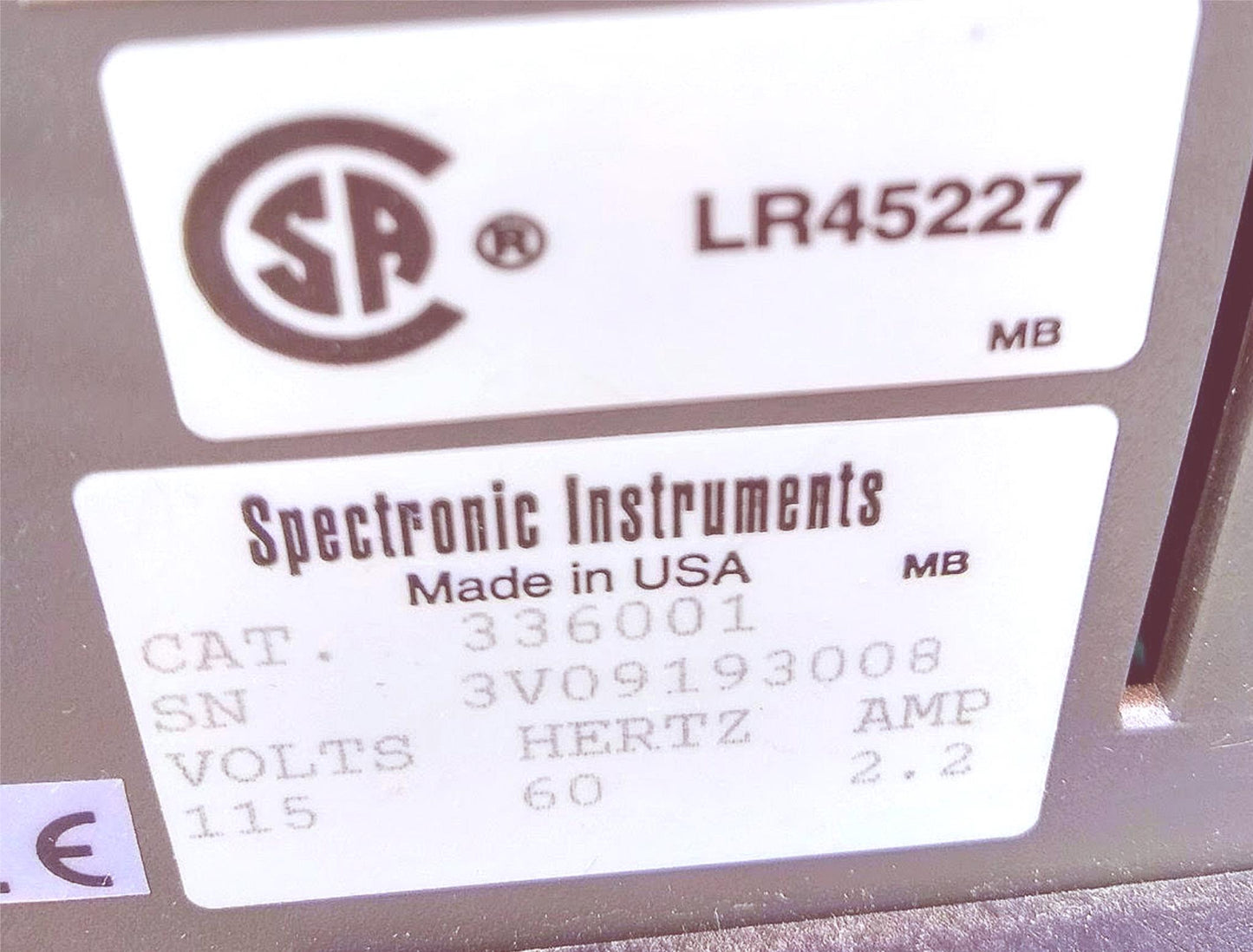 THERMO UV-Vis SPECTRONIC INSTRUMENTS GENESYS 5 SPECROPHOTOMETER FREESHIP