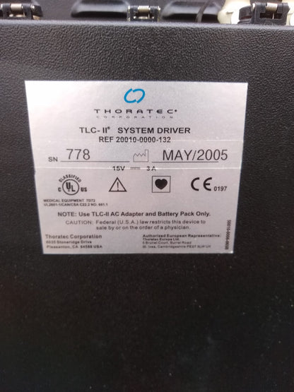 Thoratec TLC-II Portable Heart Pump Driver FREE SHIP