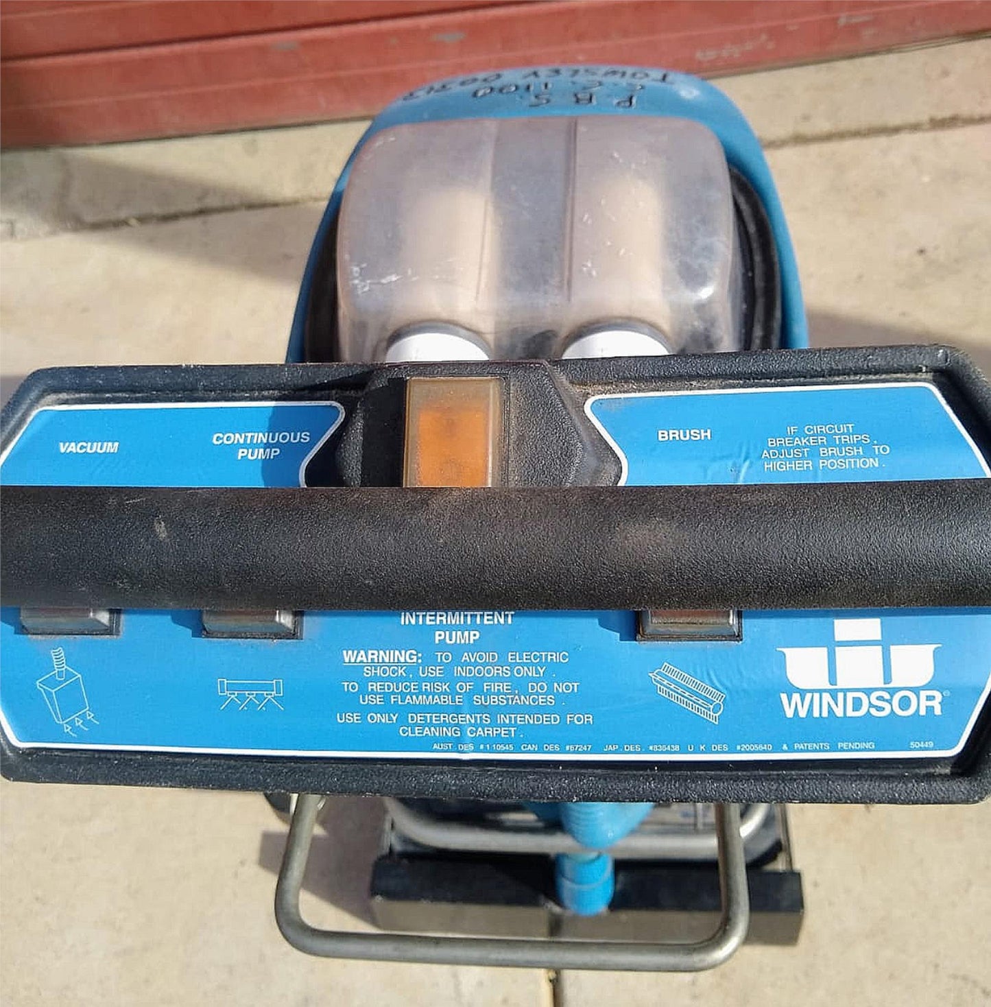 TENNANT KARCHER WINDSOR CLIPPER CORDED CARPET EXTRACTOR 90DAYWARRANTY WATCHVIDEO