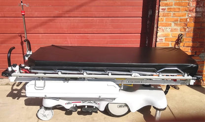 STRYKER 1020 BIG WHEEL HOSPITAL X-RAY CART IMAGING TRAUMA STRETCHER PAD FREESHIP