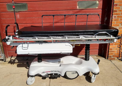 STRYKER 1020 BIG WHEEL HOSPITAL X-RAY CART IMAGING TRAUMA STRETCHER PAD FREESHIP
