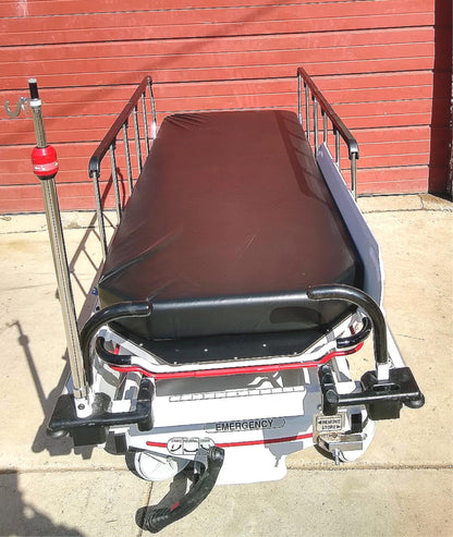 STRYKER 1020 BIG WHEEL HOSPITAL X-RAY CART IMAGING TRAUMA STRETCHER PAD FREESHIP