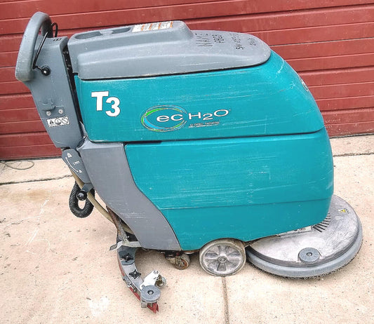 WARRANTY TENNANT T3 EC H2O FAST 20 WALKBEHIND BATTERY FLOOR SCRUBBER WATCH VIDEO