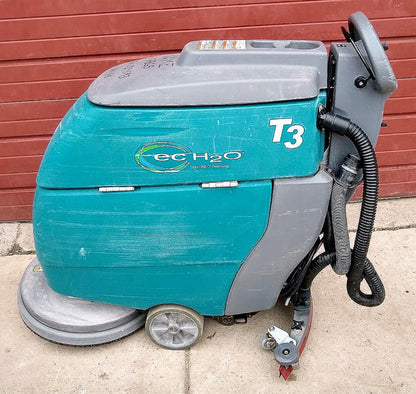 WARRANTY TENNANT T3 EC H2O FAST 20 WALKBEHIND BATTERY FLOOR SCRUBBER WATCH VIDEO