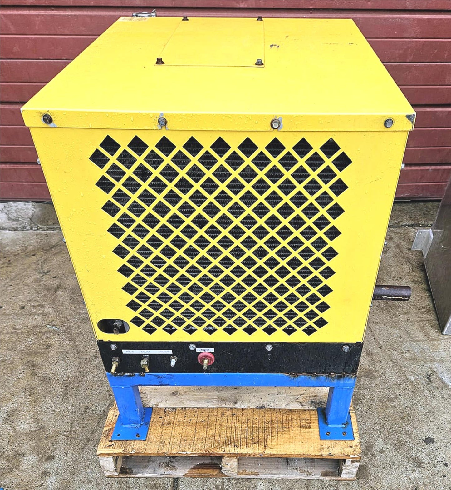 POWERTECH PT8KS1-2D 8KW DIESEL GENERATOR PLUS 50 GALLON ALUMINUM TANK FREE SHIP