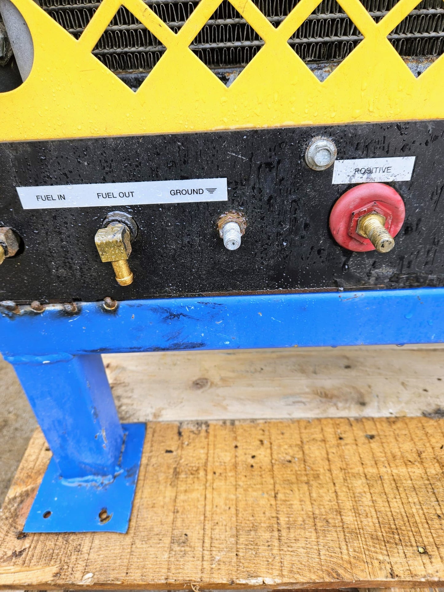 POWERTECH PT8KS1-2D 8KW DIESEL GENERATOR PLUS 50 GALLON ALUMINUM TANK FREE SHIP