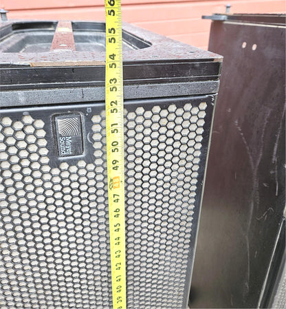 Pair of "BIG HOUSE" MEYER SOUND MILO 60 CURVILINEAR ARRAY LOUDSPEAKERS FREE SHIP