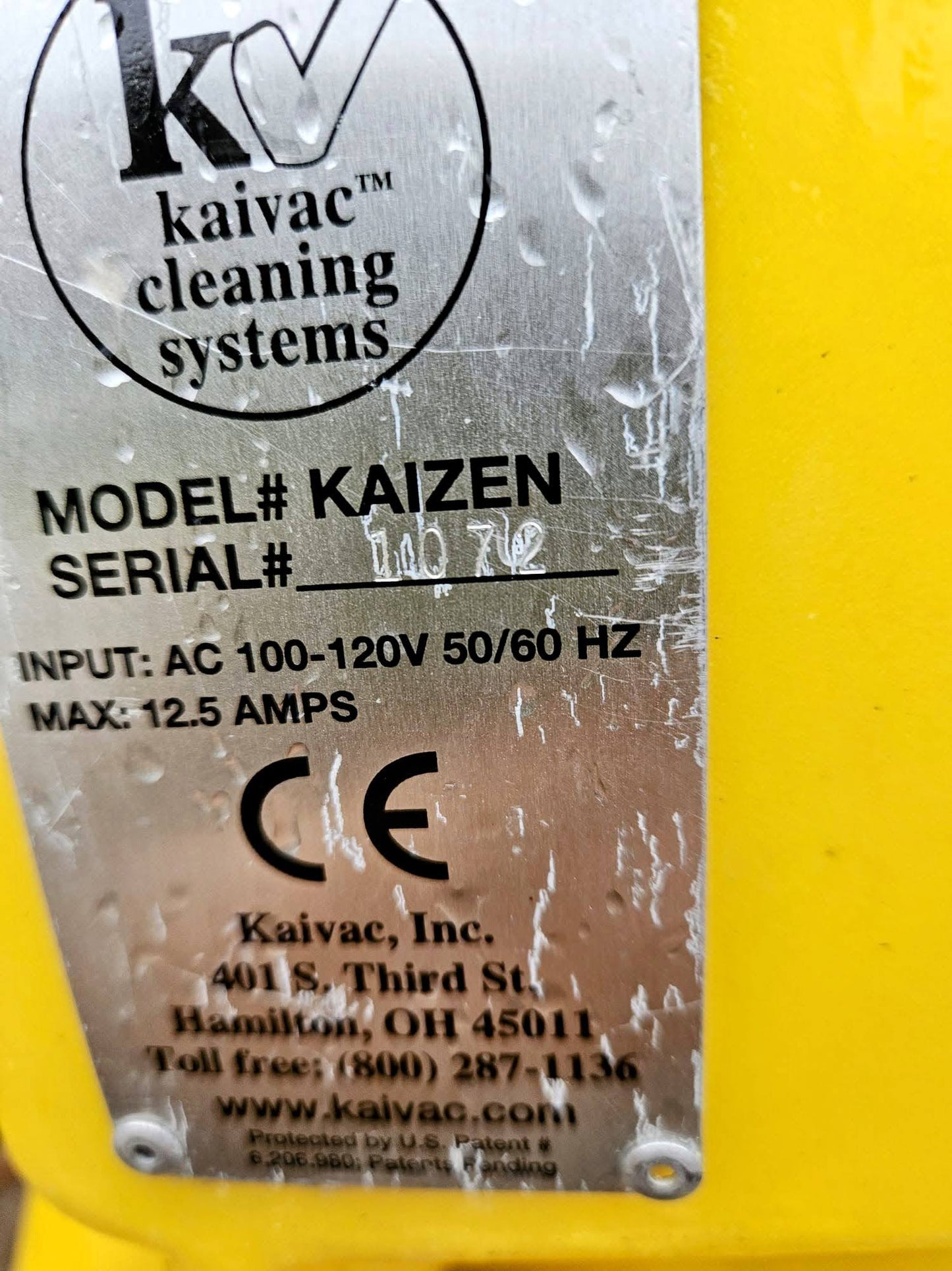 2 UNITS of KAIVAC MODEL KAIZEN JANITORIAL CLEANING MACHINES WATCH VIDEO FREESHIP