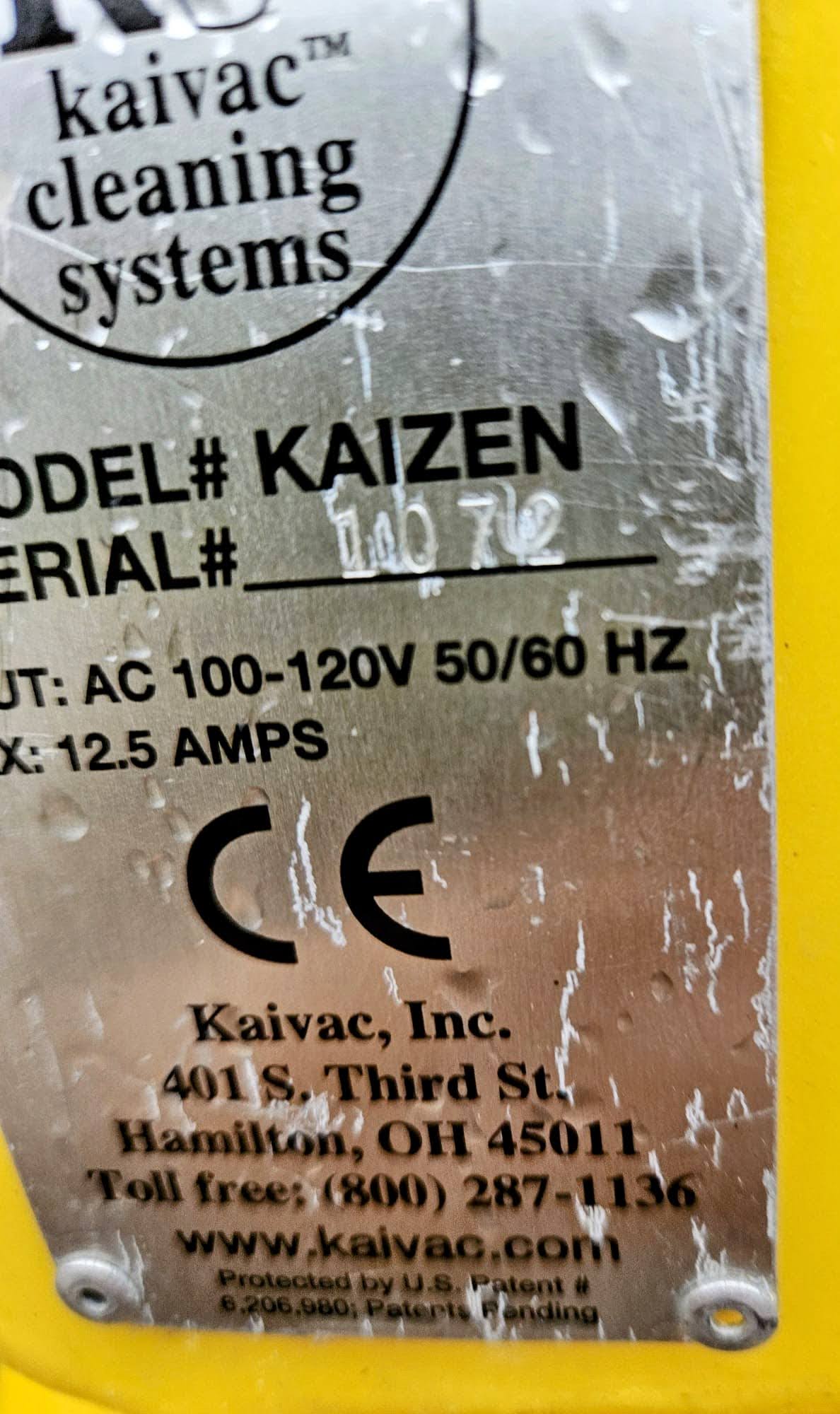 2 UNITS of KAIVAC MODEL KAIZEN JANITORIAL CLEANING MACHINES WATCH VIDEO FREESHIP