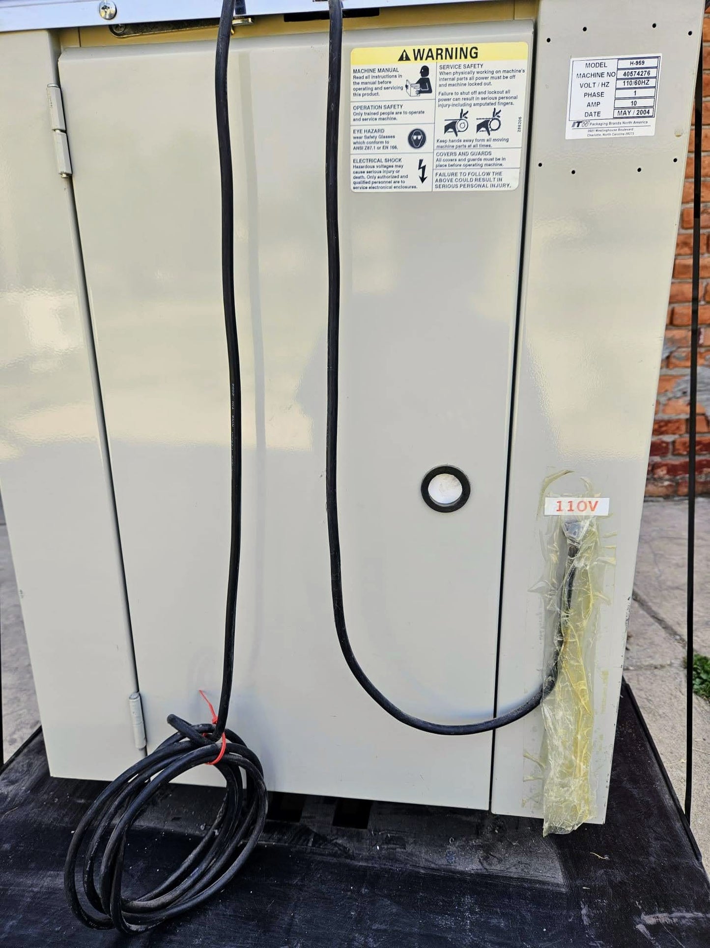 ULINE® H-959 SEMIAUTOMATIC POLYPROPYLENE STRAPPING MACHINE BONUS STRAPS FREESHIP