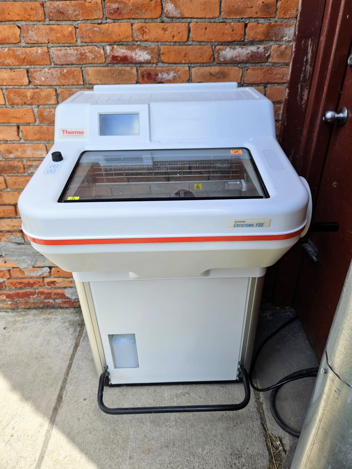 THERMO FISHER SHANDON CRYOTOME FSE CRYOSTAT BLADEHOLDER 90DAYWARRANTY WATCHVIDEO