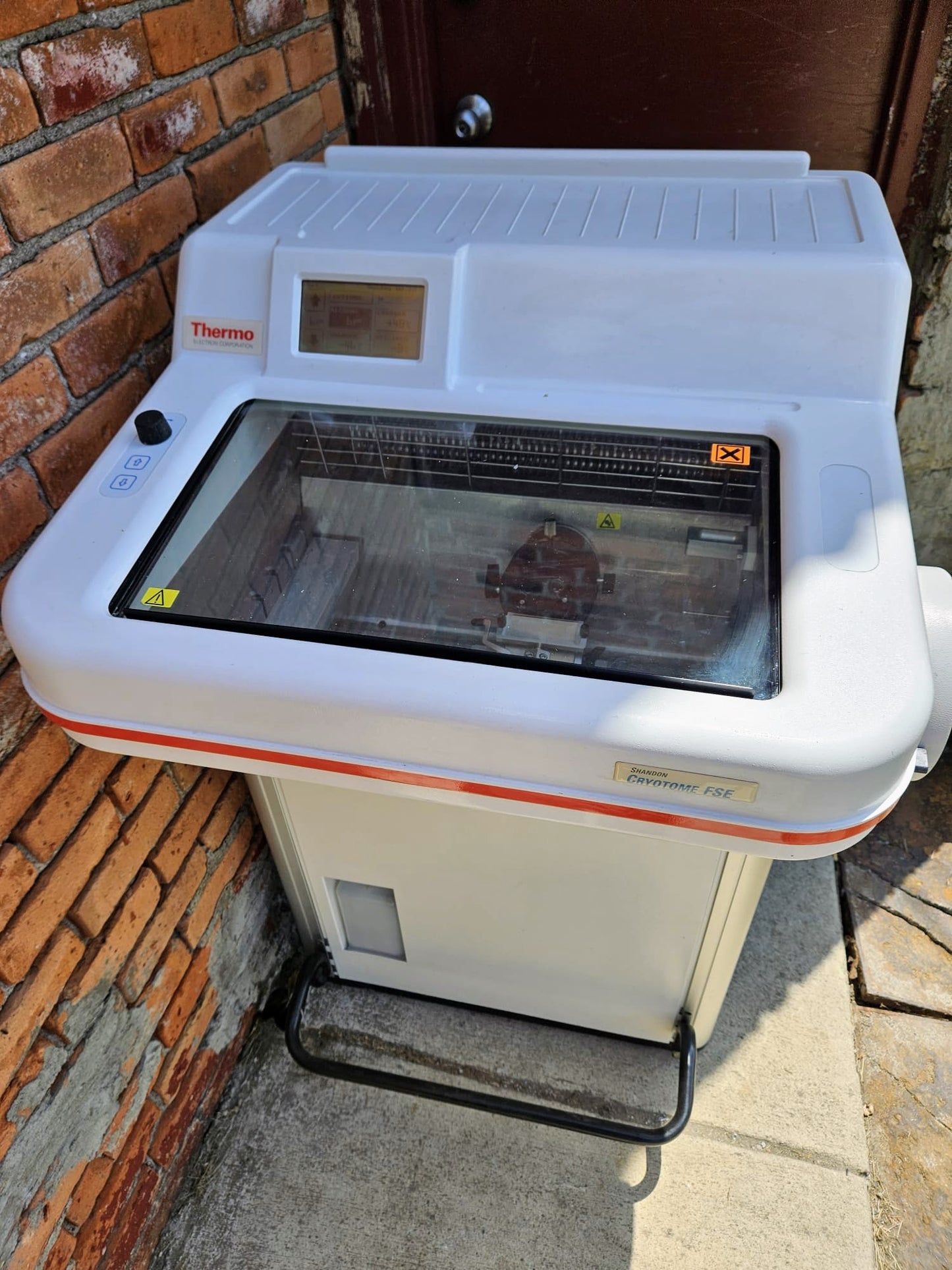 THERMO FISHER SHANDON CRYOTOME FSE CRYOSTAT BLADEHOLDER 90DAYWARRANTY WATCHVIDEO