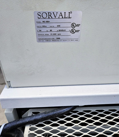 REFURBISHED SORVALL RC-5B PLUS FLOOR REFRIGERATED CENTRIFUGE NO-ROTOR WATCHVIDEO