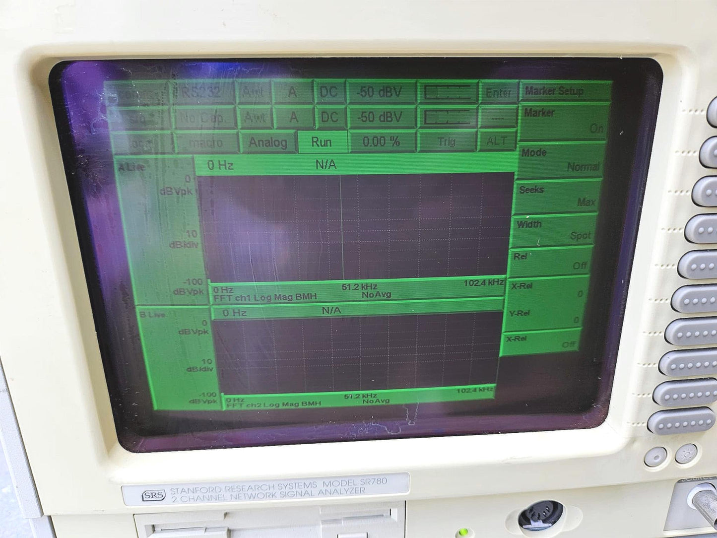 100%WARRANTY STANFORD RESEARCH SYSTEMS SR780 SIGNAL ANALYZER FREESHIP WATCHVIDEO